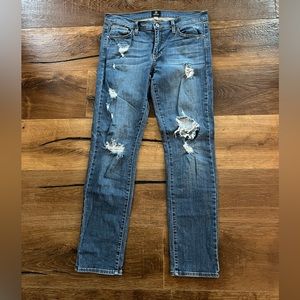 Just Black Distressed Jeans